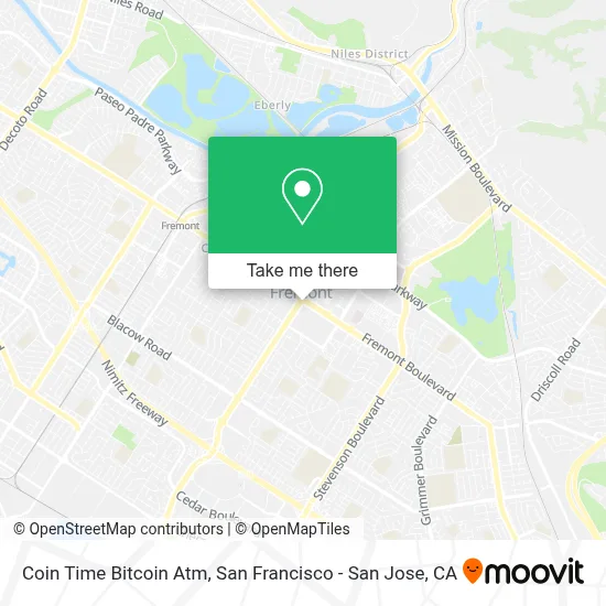 Coin Time Bitcoin Atm map