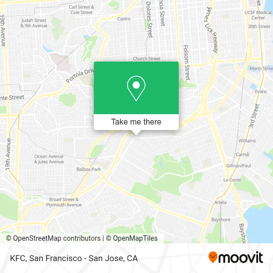 Kfc map