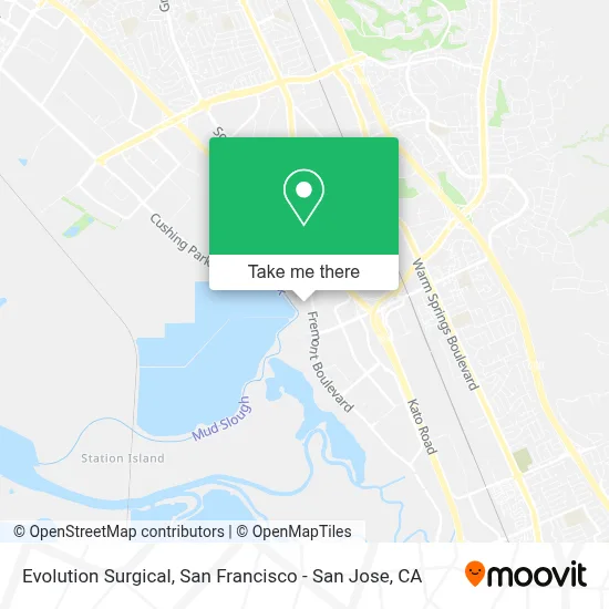 Evolution Surgical map