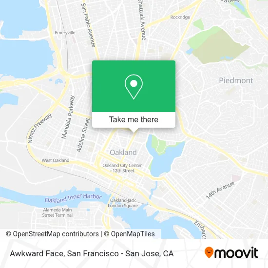 Awkward Face map