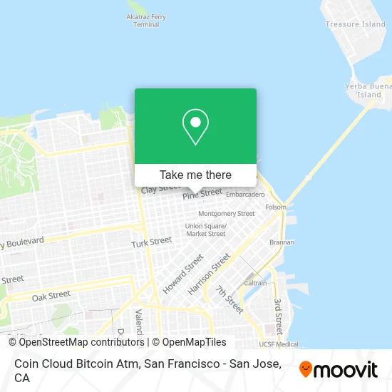 Coin Cloud Bitcoin Atm map