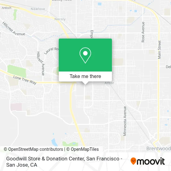 Goodwill Store & Donation Center map