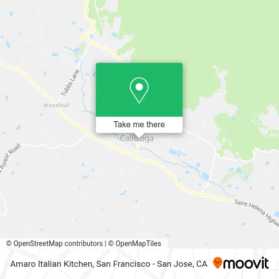 Amaro Italian Kitchen map