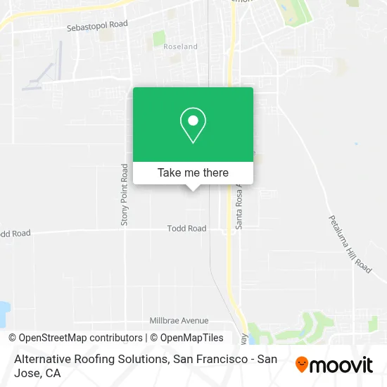 Alternative Roofing Solutions map