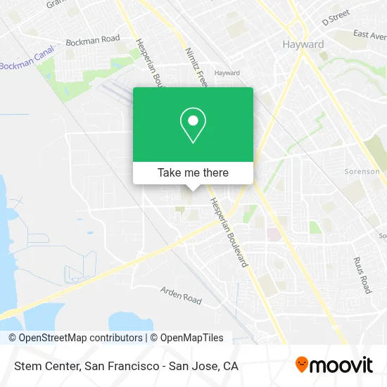 Stem Center map