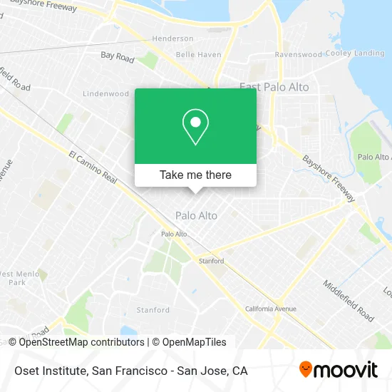 Oset Institute map
