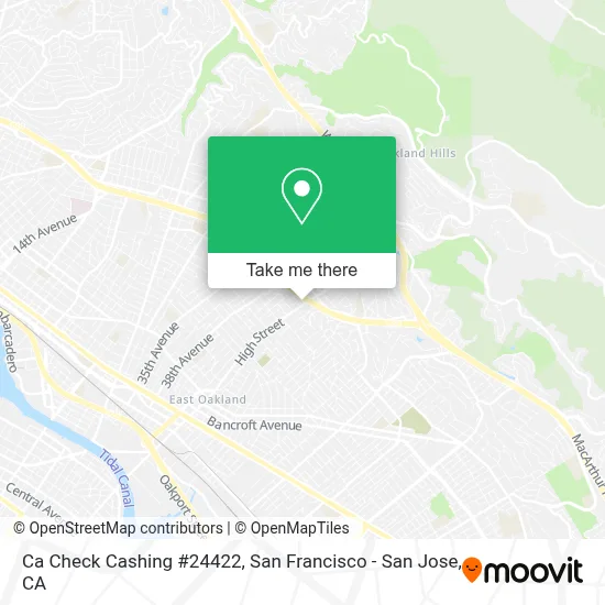 Ca Check Cashing #24422 map