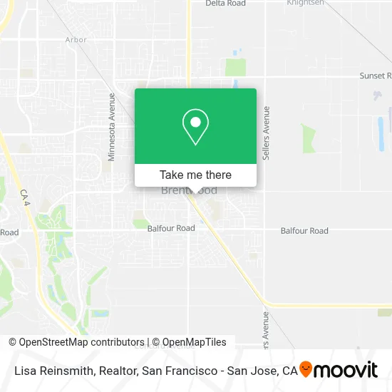 Lisa Reinsmith, Realtor map