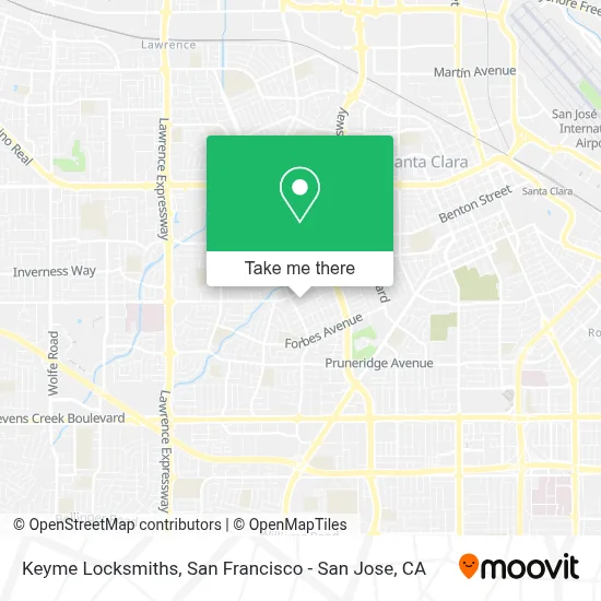 Keyme Locksmiths map
