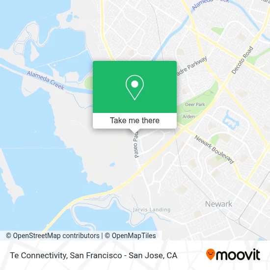 Te Connectivity map