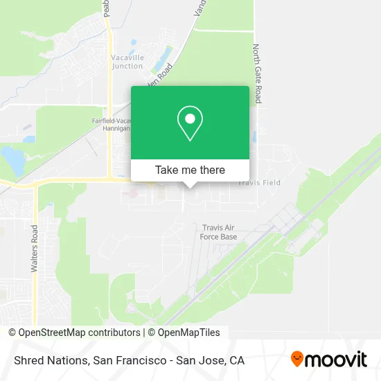 Shred Nations map