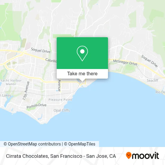 Cirrata Chocolates map