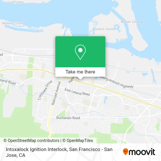 Intoxalock Ignition Interlock map