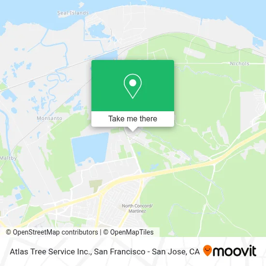 Atlas Tree Service Inc. map