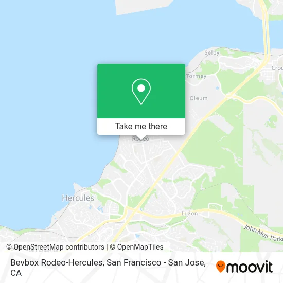 Bevbox Rodeo-Hercules map