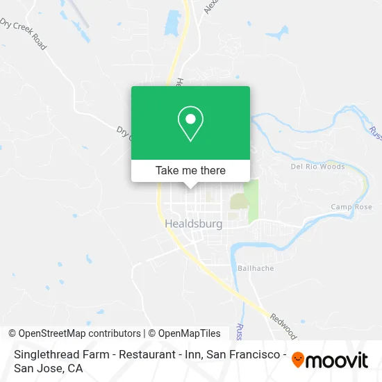 Singlethread Farm - Restaurant - Inn map