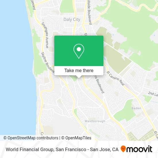 World Financial Group map