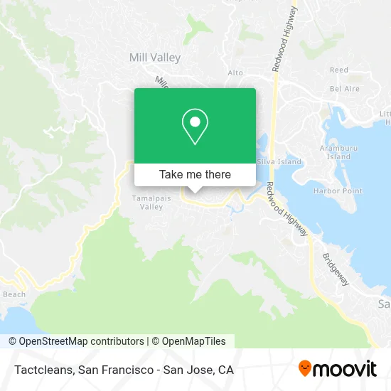 Tactcleans map
