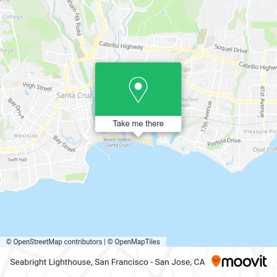 Seabright Lighthouse map