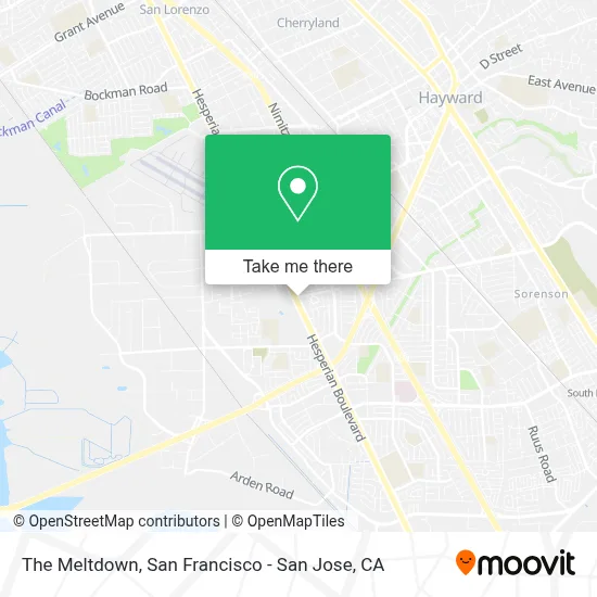 The Meltdown map