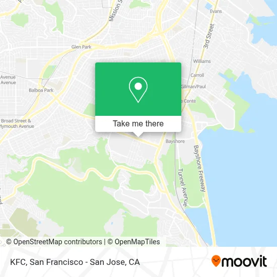 Kfc map