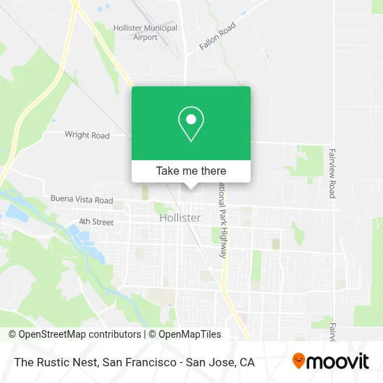 The Rustic Nest map