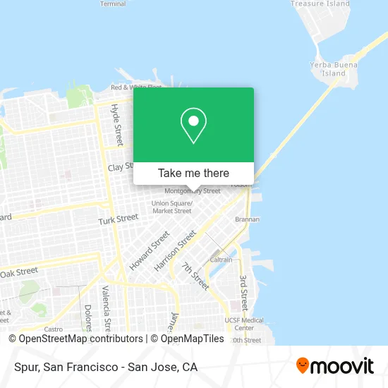 Spur map