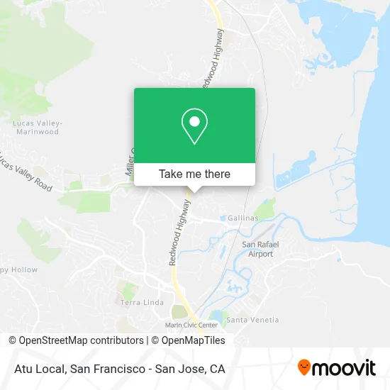 Atu Local map
