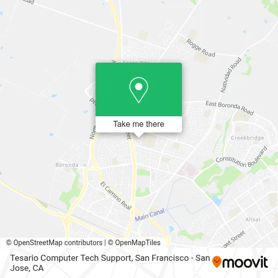 Tesario Computer Tech Support map