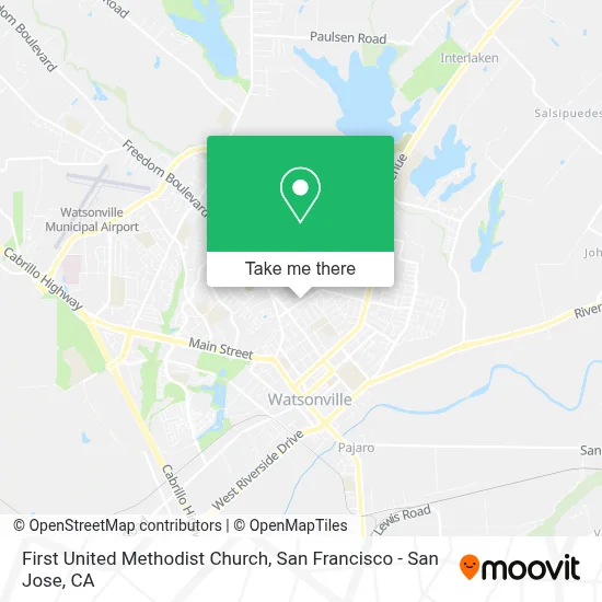First United Methodist Church map