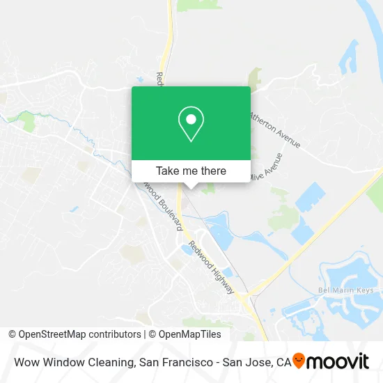 Wow Window Cleaning map