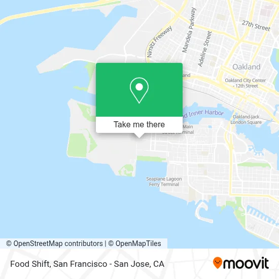 Food Shift map