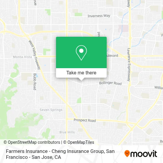 Farmers Insurance - Cheng Insurance Group map