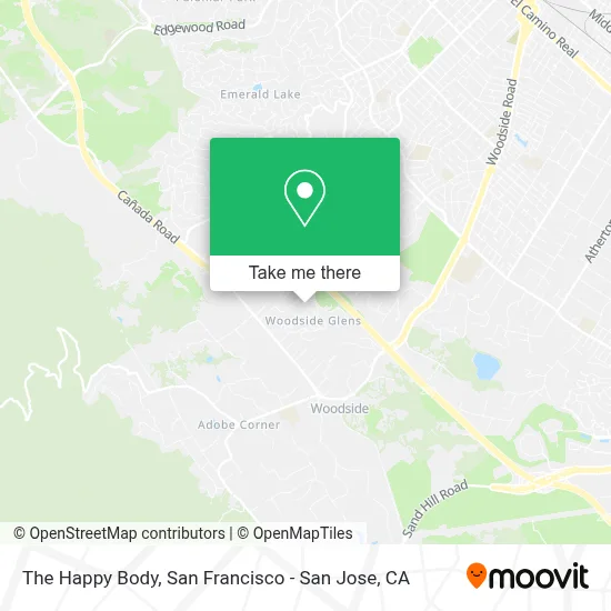 The Happy Body map