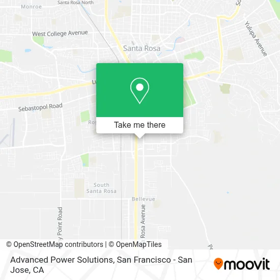 Advanced Power Solutions map