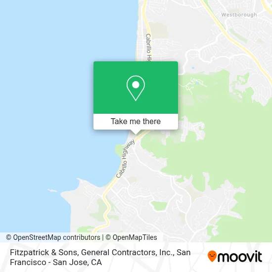 Fitzpatrick & Sons, General Contractors, Inc. map