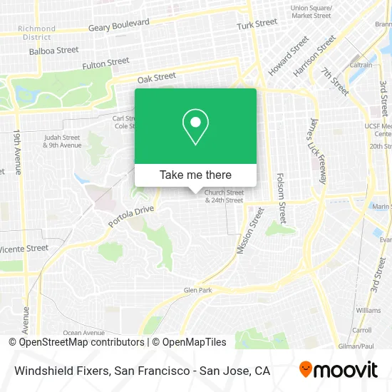 Windshield Fixers map
