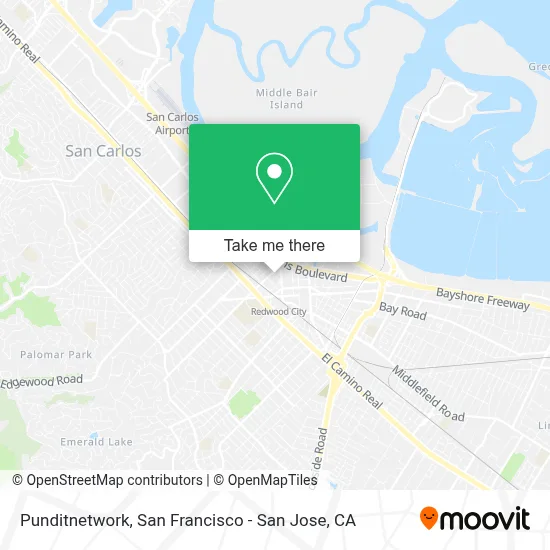Punditnetwork map