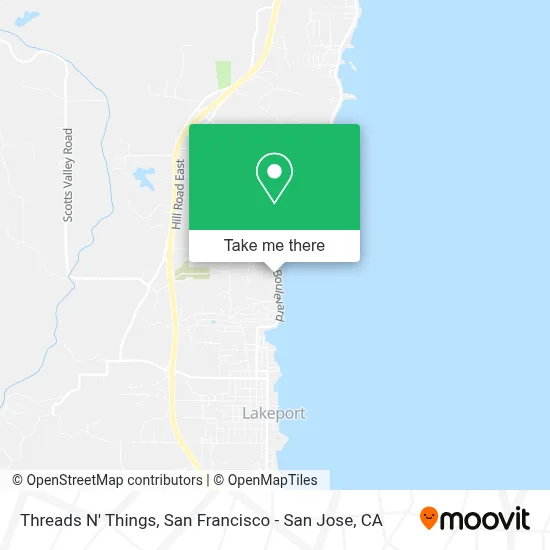 Threads N' Things map