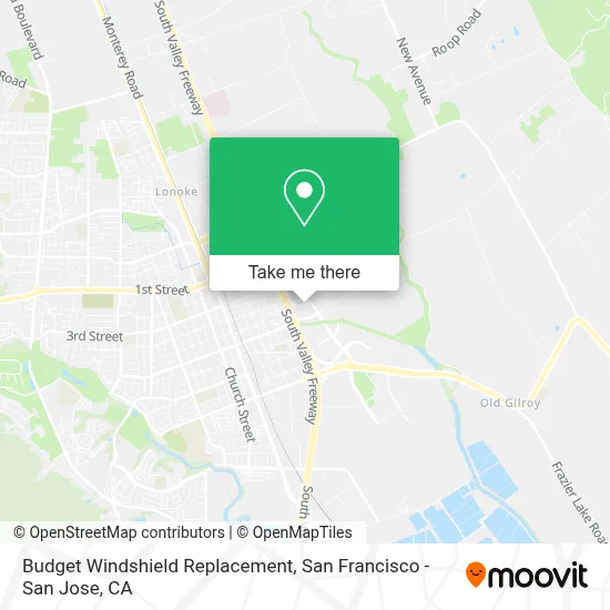 Budget Windshield Replacement map