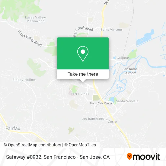 Safeway #0932 map