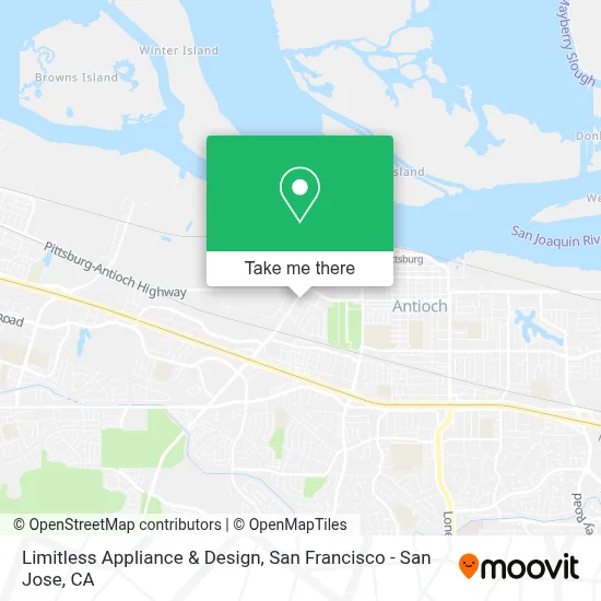 Limitless Appliance & Design map