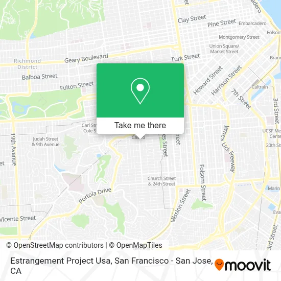Estrangement Project Usa map
