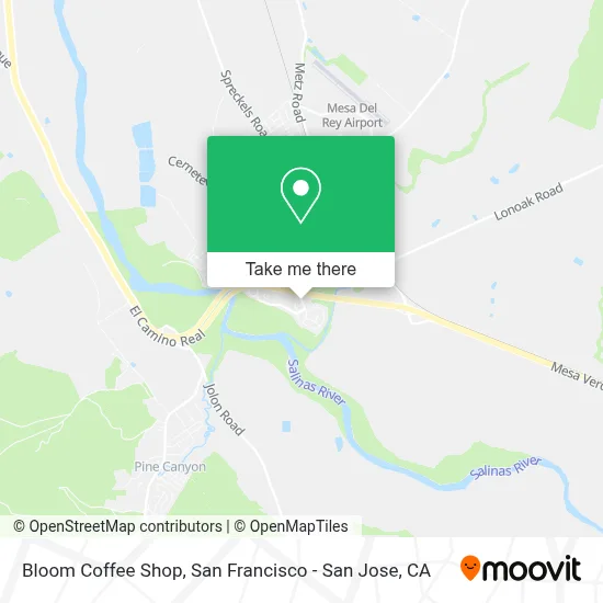 Bloom Coffee Shop map