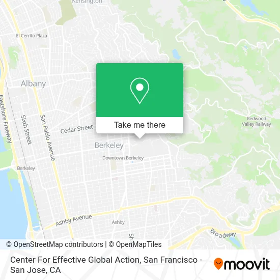 Center For Effective Global Action map