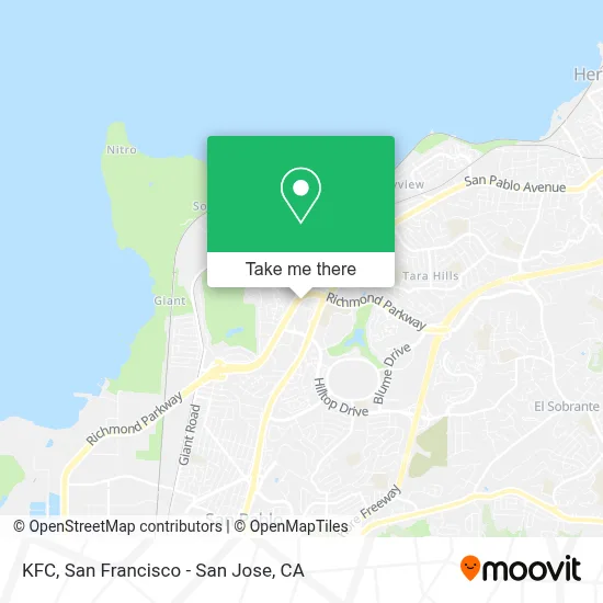 Kfc map