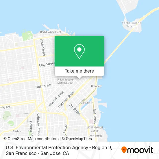 U.S. Environmental Protection Agency - Region 9 map