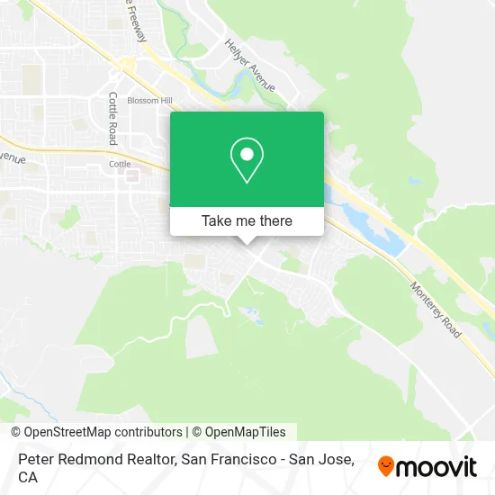 Peter Redmond Realtor map