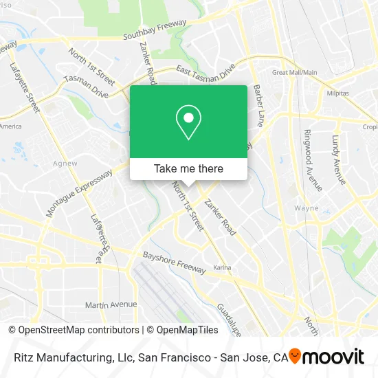 Ritz Manufacturing, Llc map