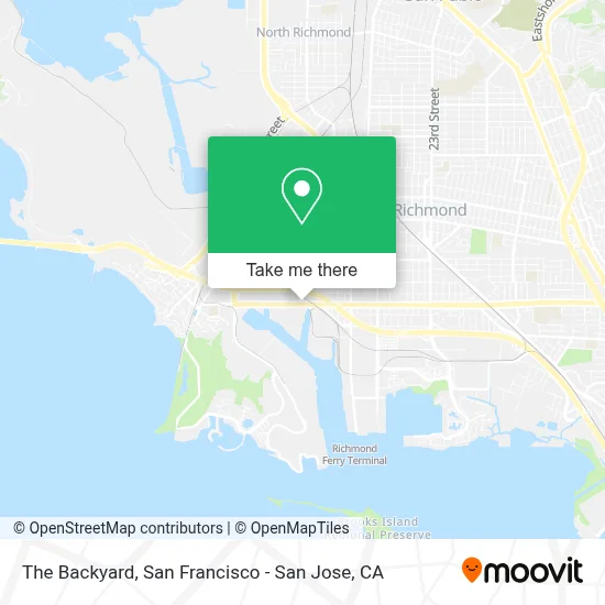 The Backyard map